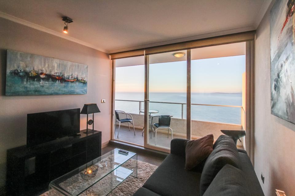 Apartamento En Costa Horizonte Concón Dış mekan fotoğraf